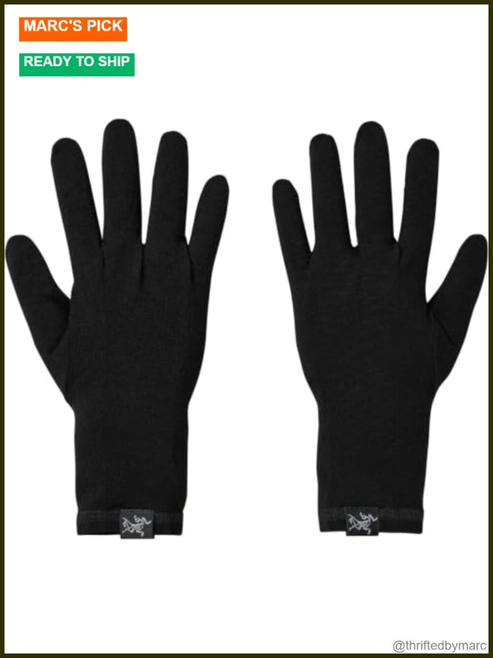 Arc'teryx Gothic Glove Unisex Merino Wool Touchscreen Gloves